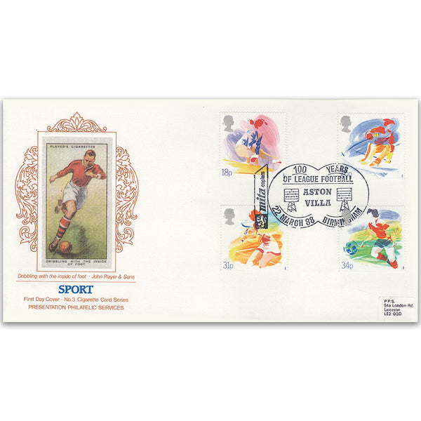 1988 Sports - Aston Villa H/S - Cigarette Card Series