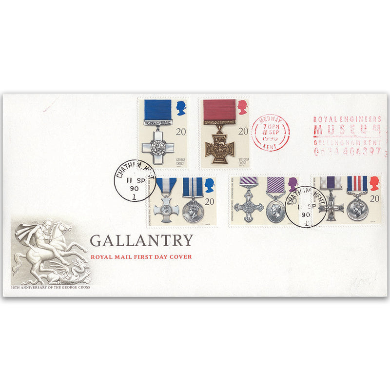 1990 Gallantry - Royal Engineers Slogan