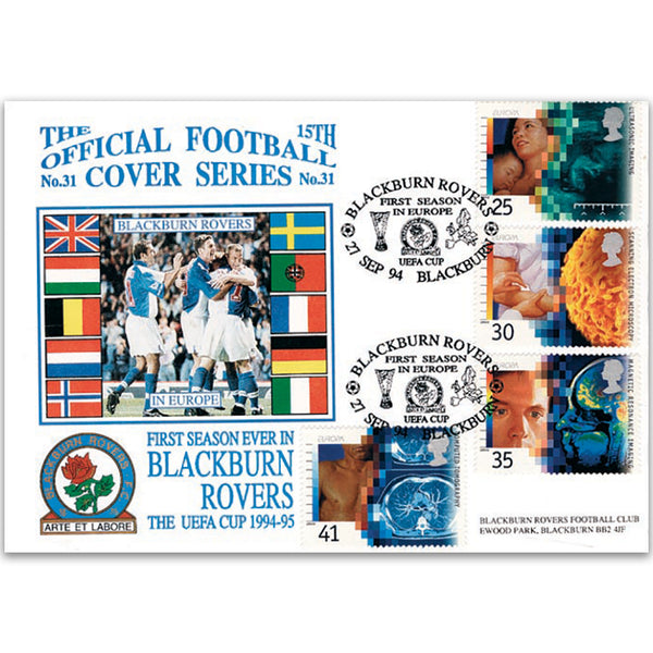 1994 Medical Discoveries - Dawn Official - Blackburn Rovers in Europe