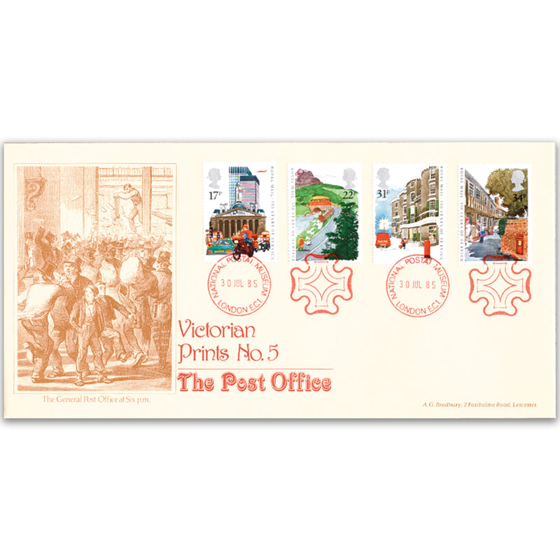 1985 Post Office Victorian Prints - National Postal Museum