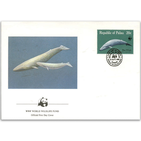 1983 Palau - Blue Whale WWF Cover