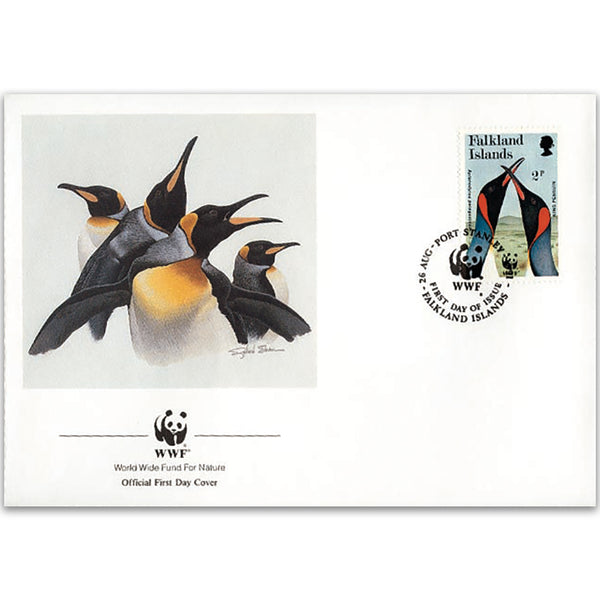 1991 Falkland Islands - King Penguin WWF Cover