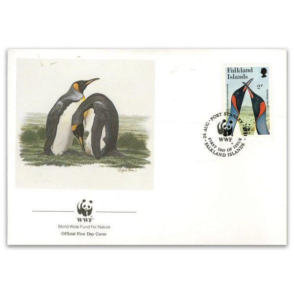 1991 Falkland Islands - King Penguin WWF Cover