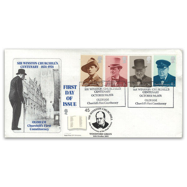 1974 Churchill 100th - Doubled 2001