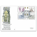 1973 Inigo Jones 400th Benham Engraved Cover, Salisbury_BE12B