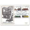 1975 Locomotives, Public Railways 150th Benham Engraved Cover
