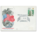 1976 Bicentennial of American Independence Benham Engraved Cover - Exhibition_BE32F