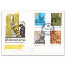 1976 Caxton, British Printing 500th Benham Engraved Cover_BE35F