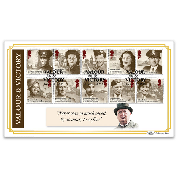 2025 Valour and Victory Stamps BLCS 5000