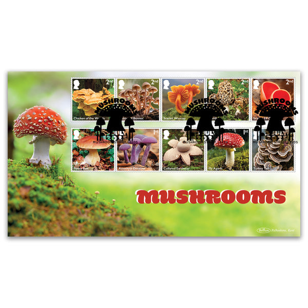 2025 Mushrooms Stamps BLCS 5000_BLCS1027