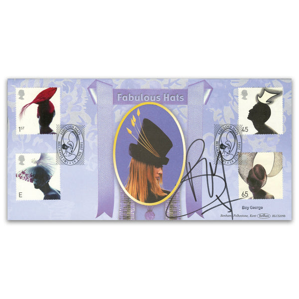 2001 Fabulous Hats BLCS 2500 Signed Boy George