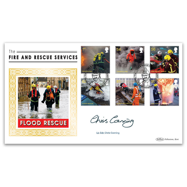 2009 Fire and Rescue BLCS 2500 - Signed Lt. Cdr Chris Canning