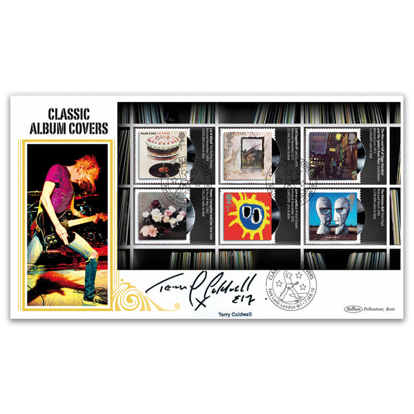 2010 Classic Album Covers PSB Signed Terry Coldwell_BLCS447S