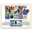 2011 Olympic & Paralympic Composite Sheet III BLCS 2500 Signed Duncan Goodhew