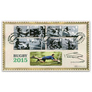 2015 Rugby World Cup Stamps BLCS 2500 - Signed Sir Clive Woodward