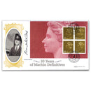 2017 Machin 50th Anniversary PSB - BLCS Cover 4 (P5) 4x£1 Pane Signed Frances Christie