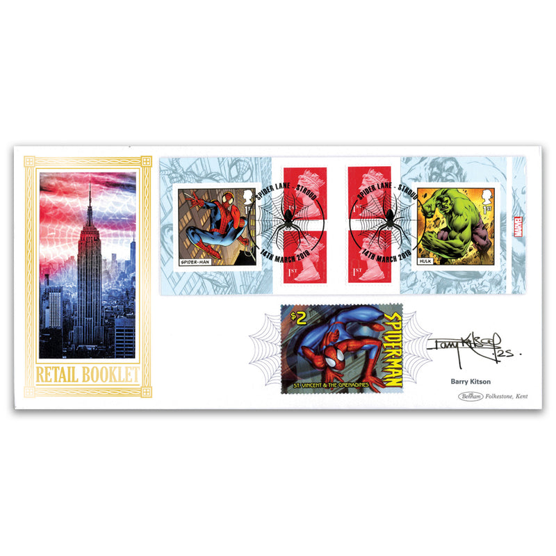 2019 Marvel Retail Booklet BLCS 5000 Signed Barry Kitson