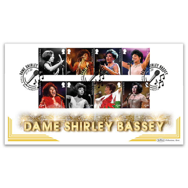 2023 Dame Shirley Bassey Stamps BLCS 2500