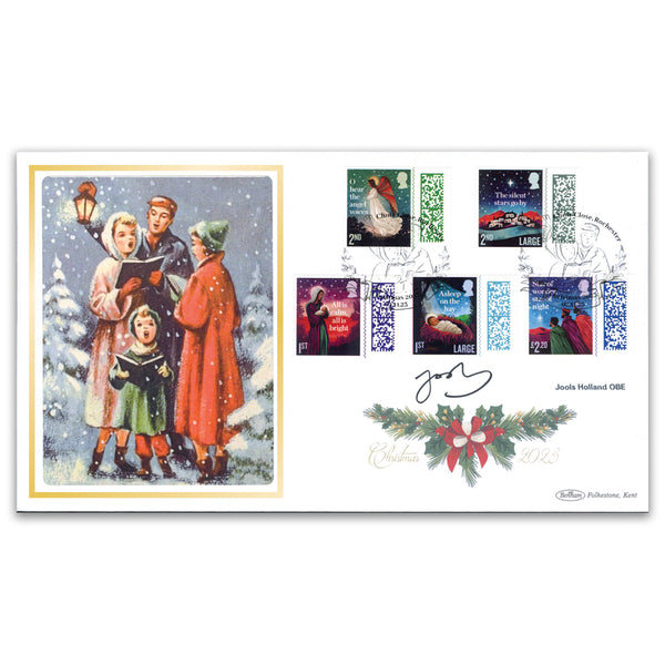 2023 Christmas Stamps BLCS 5000 Signed Jools Holland OBE_BLCS961S