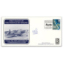1991 First flight Whittle Jet Engine - Lincolnshire h/s - Signed