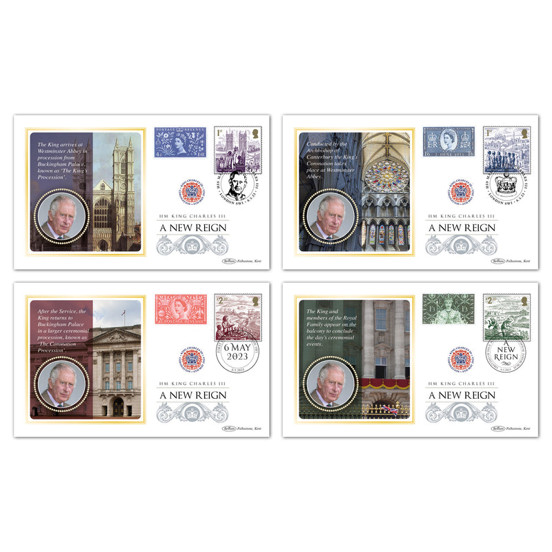 2023 Coronation of King Charles III M/S BS Set