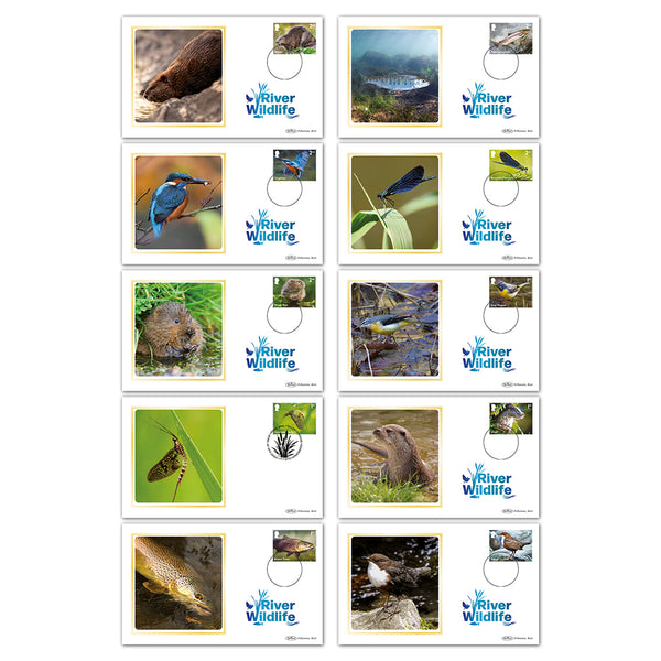 2023 River Wildlife Stamps BS Set