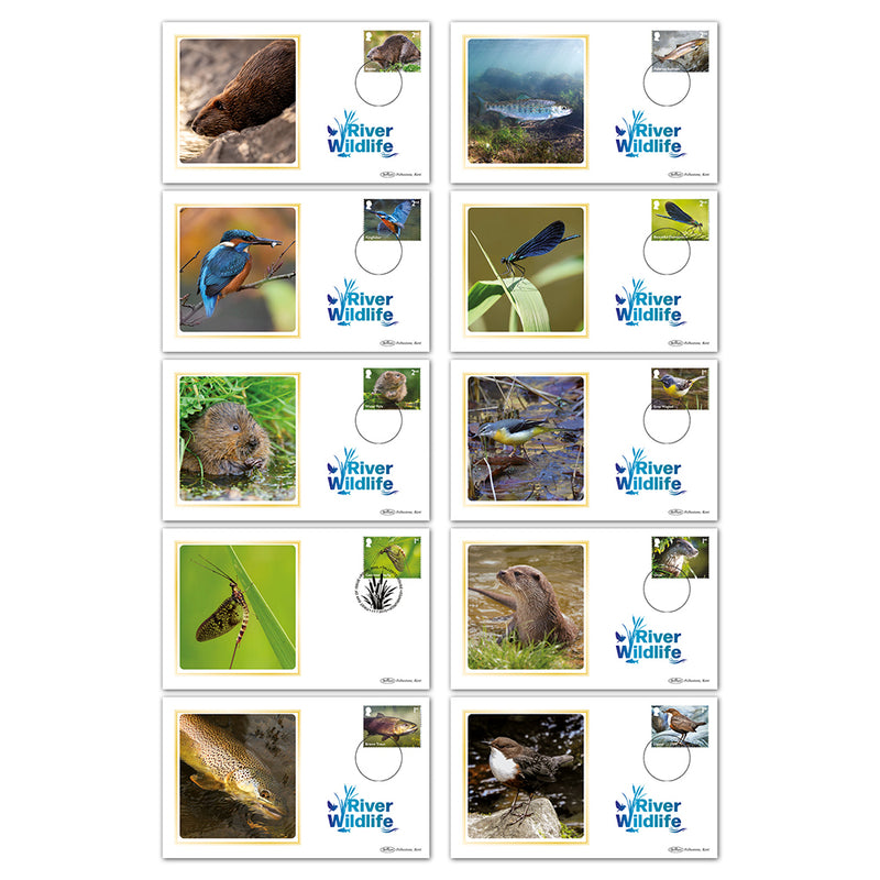 2023 River Wildlife Stamps BS Set