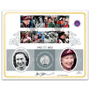 2022 HM The Queen's Platinum Jubilee Stamps Coin Signed Alan Titchmarsh MBE