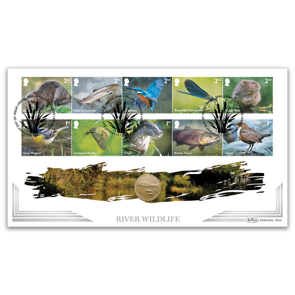 2023 River Wildlife Stamps Coin Cover