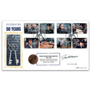 2024 Porridge Stamps Coin Cover Signed Ian La Frenais OBE_C24607S