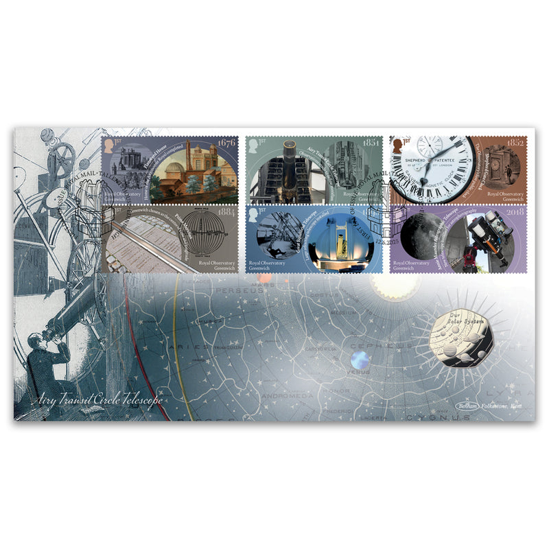 2025 Royal Observatory Stamps Coin Cover_C25626