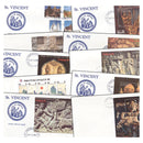 Eastern Art Miniature Sheet Collection of Covers (10)