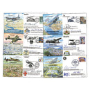 25 Plane & Places Signed Covers