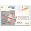 1974 First Flight of the Hawk Signed D. Simpson