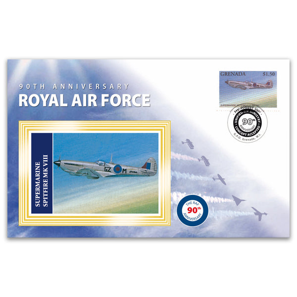 2008 RAF 90th Anniversary - Supermarine Spitfire Mk VIII - Grenada