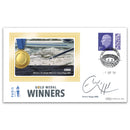 2024 Gold Medal Winners - Canoe - Women's Va'a Single 200m VL2 Signed Emma Wiggs MBE