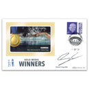 2024 Gold Medal Winners - Swimming - Men's 100m Butterfly S12 Signed Stephen Clegg MBE