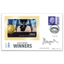 2024 Gold Medal Winners - Athletics - Women's 800m T34 Signed Hannah Cockroft OBE