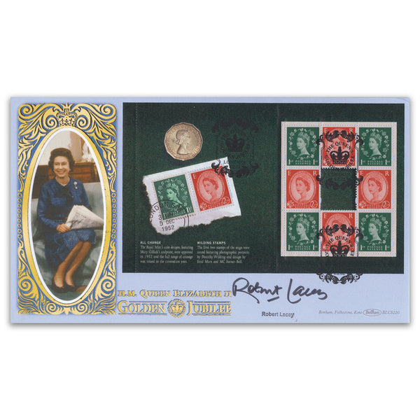 2002 Golden Jubilee PSB Signed Robert Lacey
