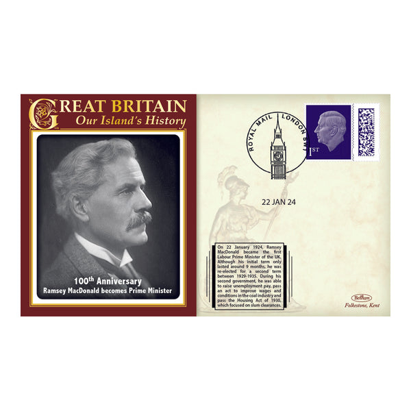 2024 100th Anniversary of Ramsay MacDonald Becoming Britain's First Labour PM