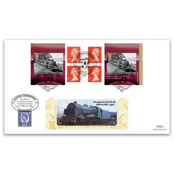 2013 Classic Locomotives N. Ireland Retail Bklt GOLD 500