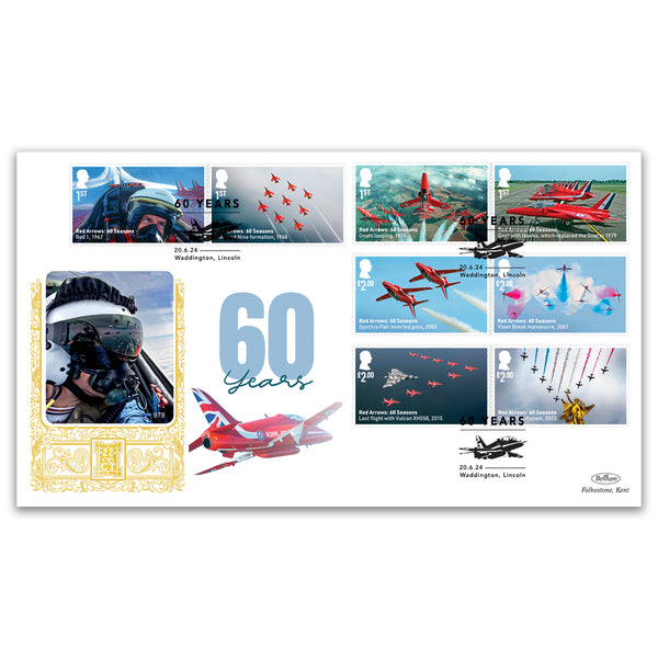 2024 Red Arrows Stamps GOLD 500