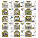 15 2007 Railway Stations of England Covers - Benham 189