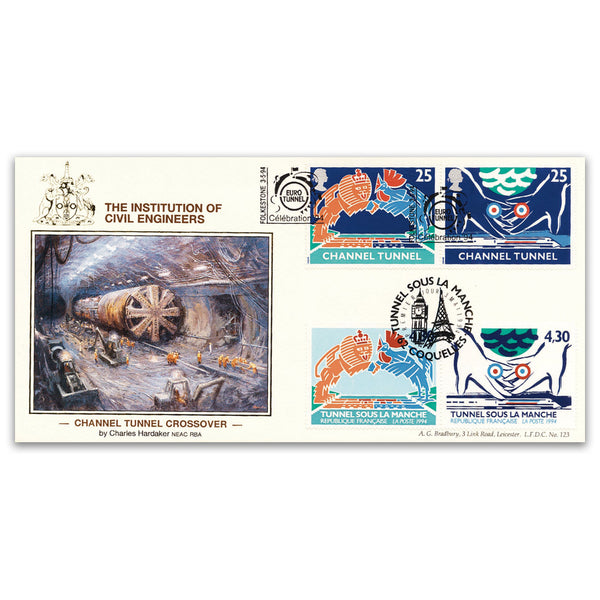 1994 Channel Tunnel, Folkestone/Coquelles h/s