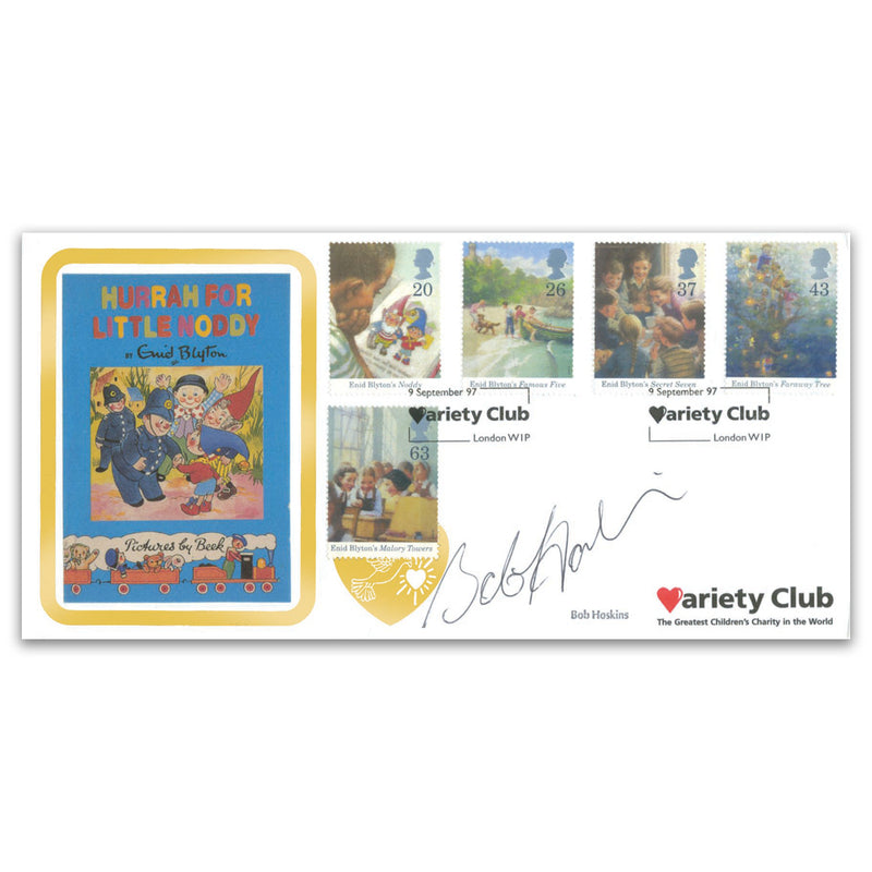 1997 Enid Blyton Variety Club Signed Bob Hoskins