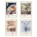 1984 Greenwich Meridian PHQ Cards - Set of 4_PHQF077