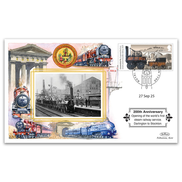 2025 200th Anniversary of the Opening of the World's First Steam Railway Service_R25467