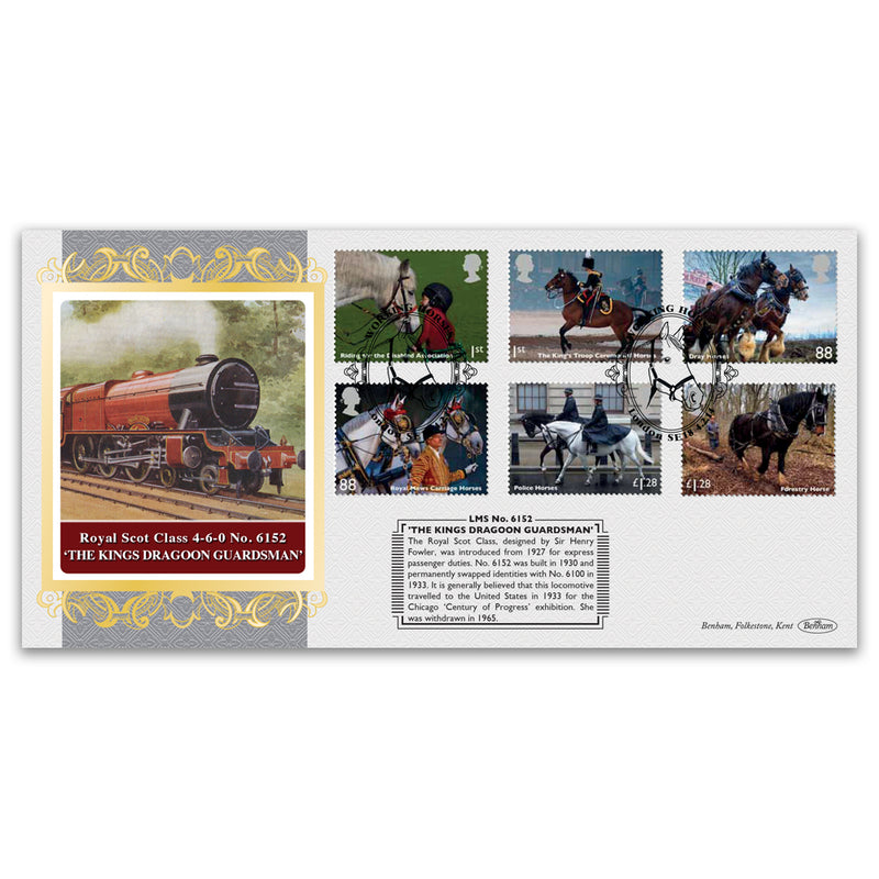 2014 Working Horses - The Kings Dragoon Guardsman No.6152