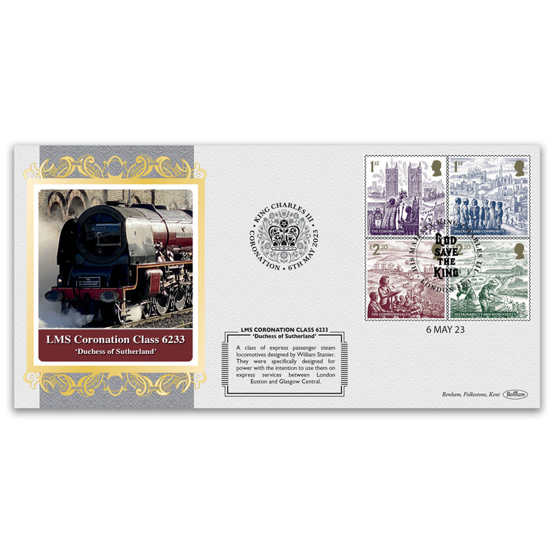 2023 Coronation of King Charles III Rail Series Cover