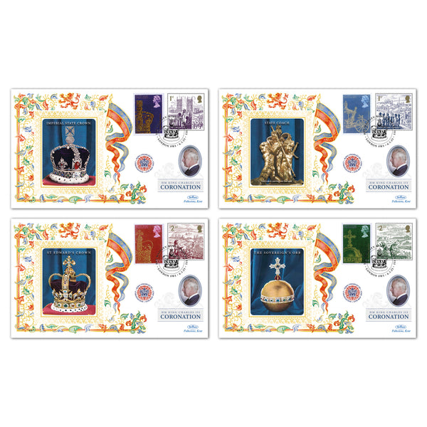 2023 Coronation of HM King Charles III Set of Four